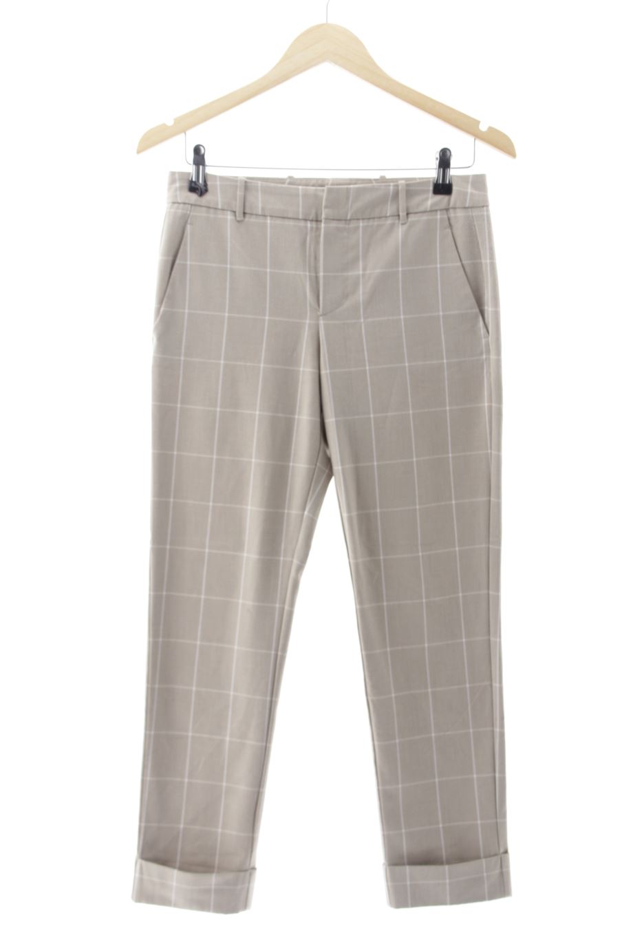 Pantalon Mango de la taille 34, de couleur carreaux