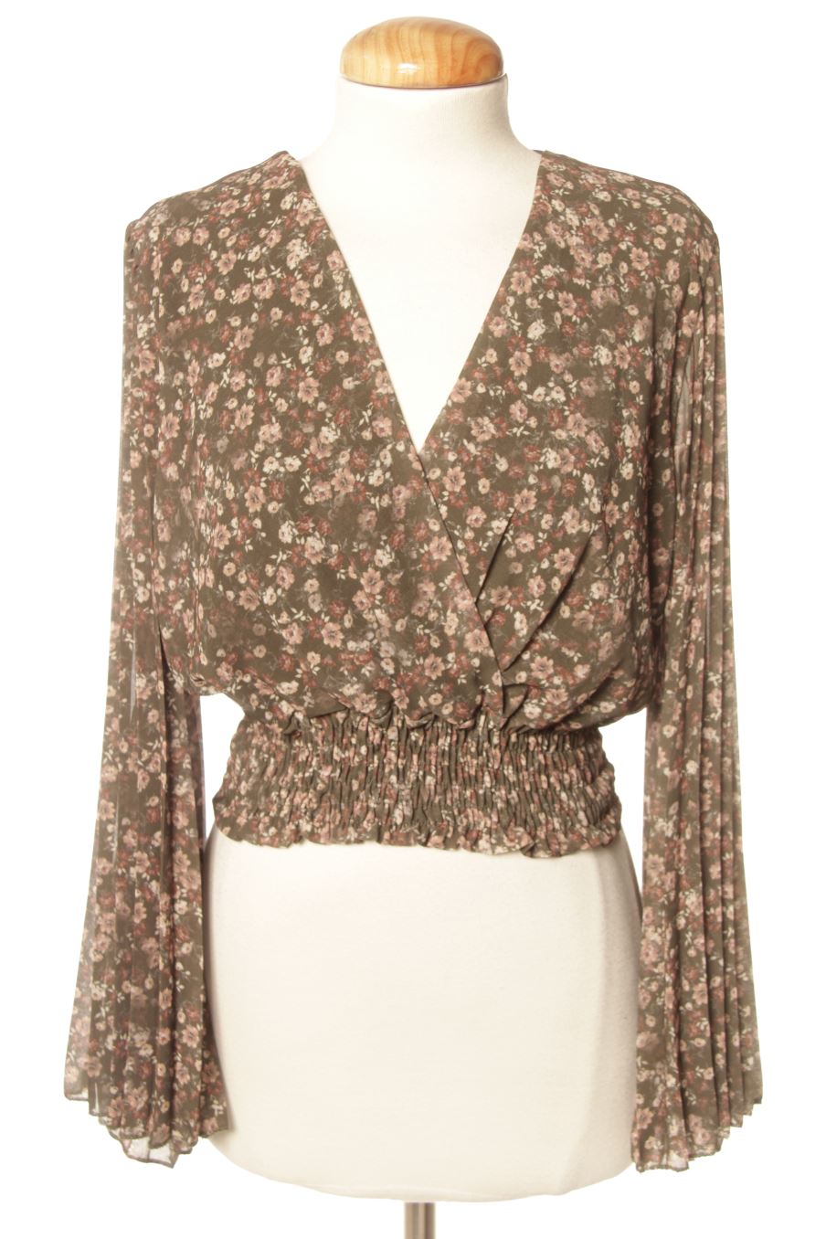 Blouse à manches longues New collection de la taille S, de couleur fleurs
