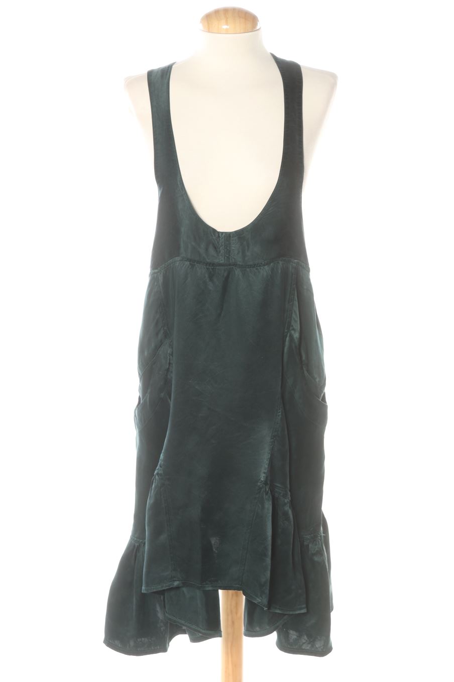 Vestito casual de Lurdes bergada de la talla L, de color verde