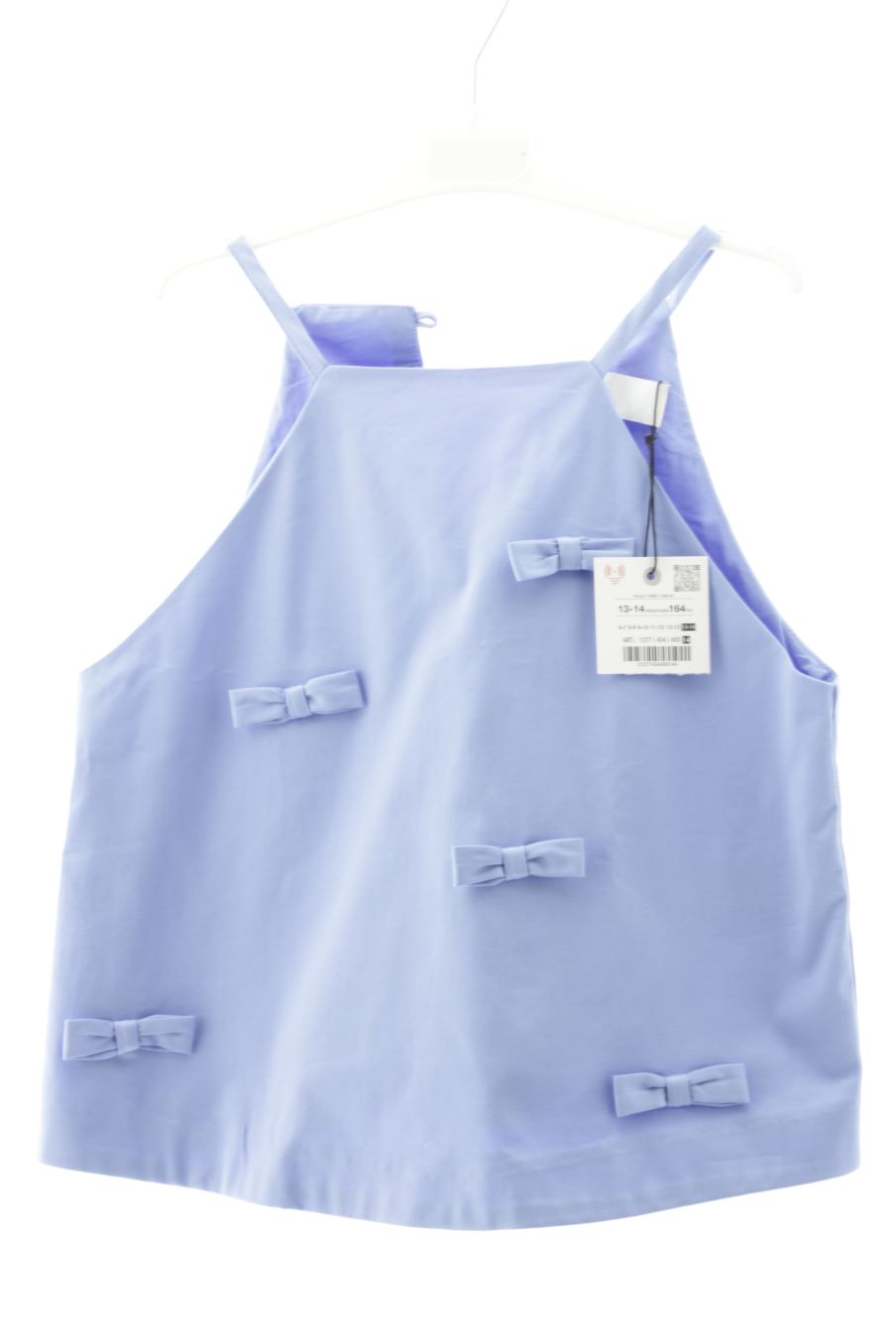 Top Zara de la taille 13 ans avec une étiquette