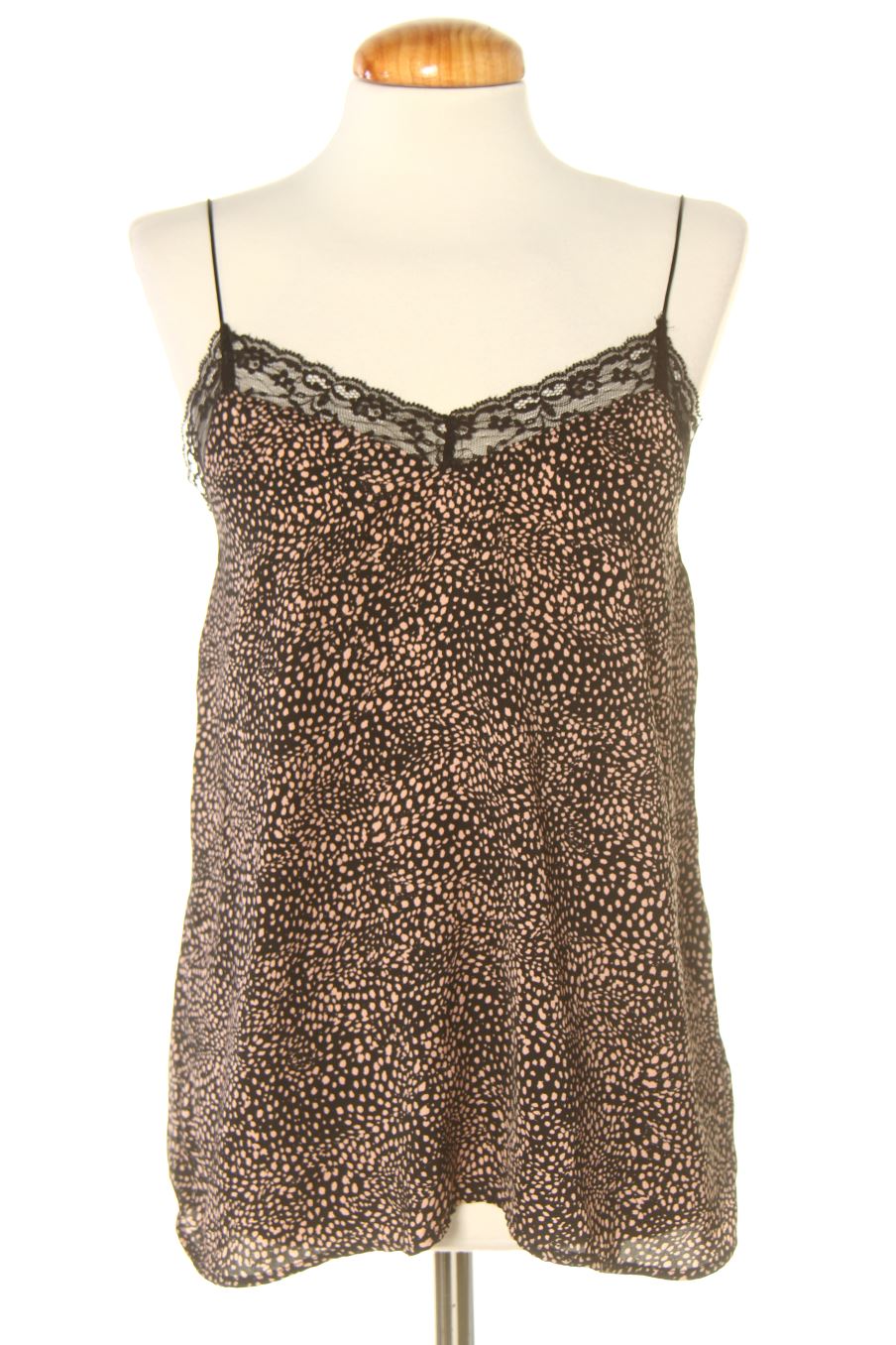 Top de Bershka de la talla S, de color stampa animalier