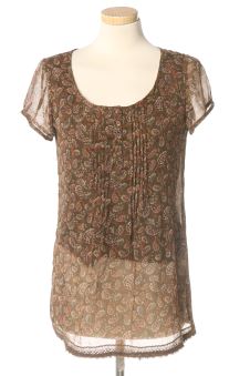 Blouse à manches courtes 36 La redoute, photo 1 sur 2
