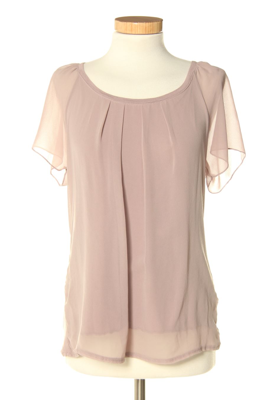 Blouse à manches courtes Street one de la taille 36, de couleur pourpre