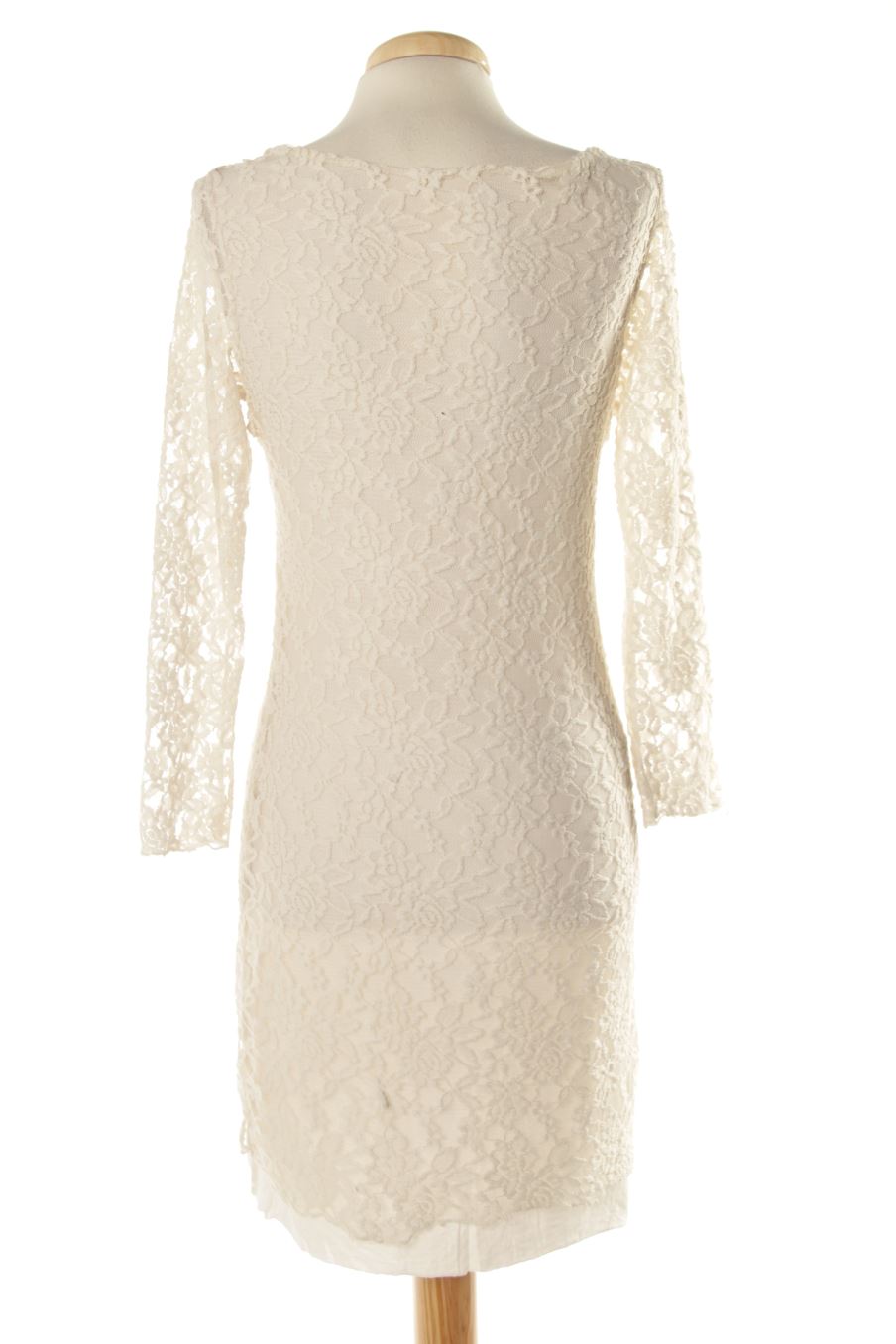 Robe casual Made in italy de la taille S, de couleur blanc
