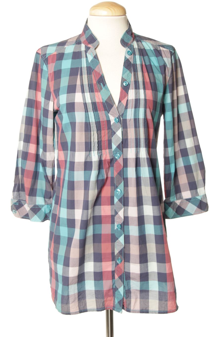 Blouse à manches longues Esprit de la taille 36, de couleur carreaux