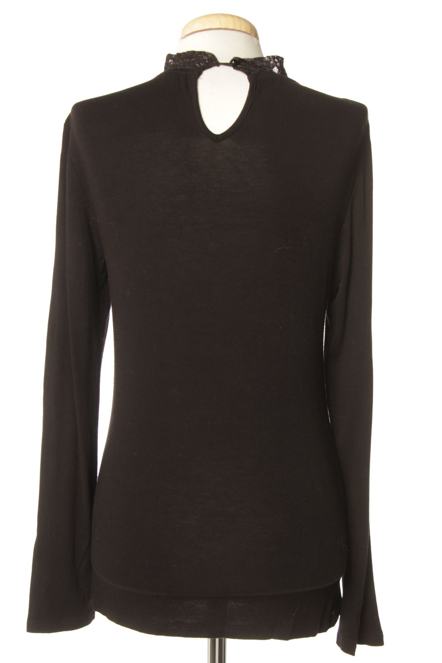T-shirt à manches longues Bréal Collection de la taille S, de couleur noir