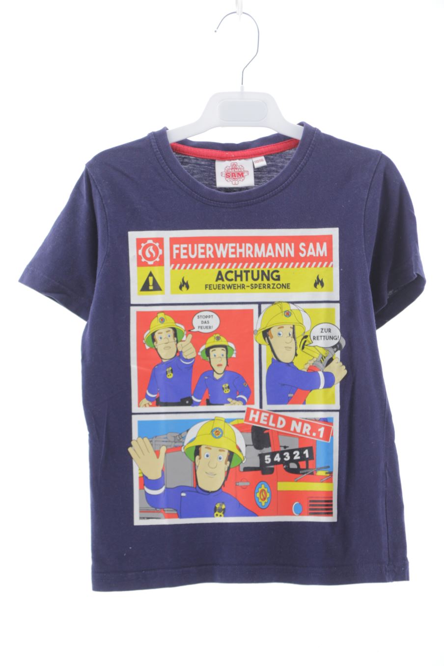 Maglietta de Fireman Sam de la talla 5 anni seconda mano