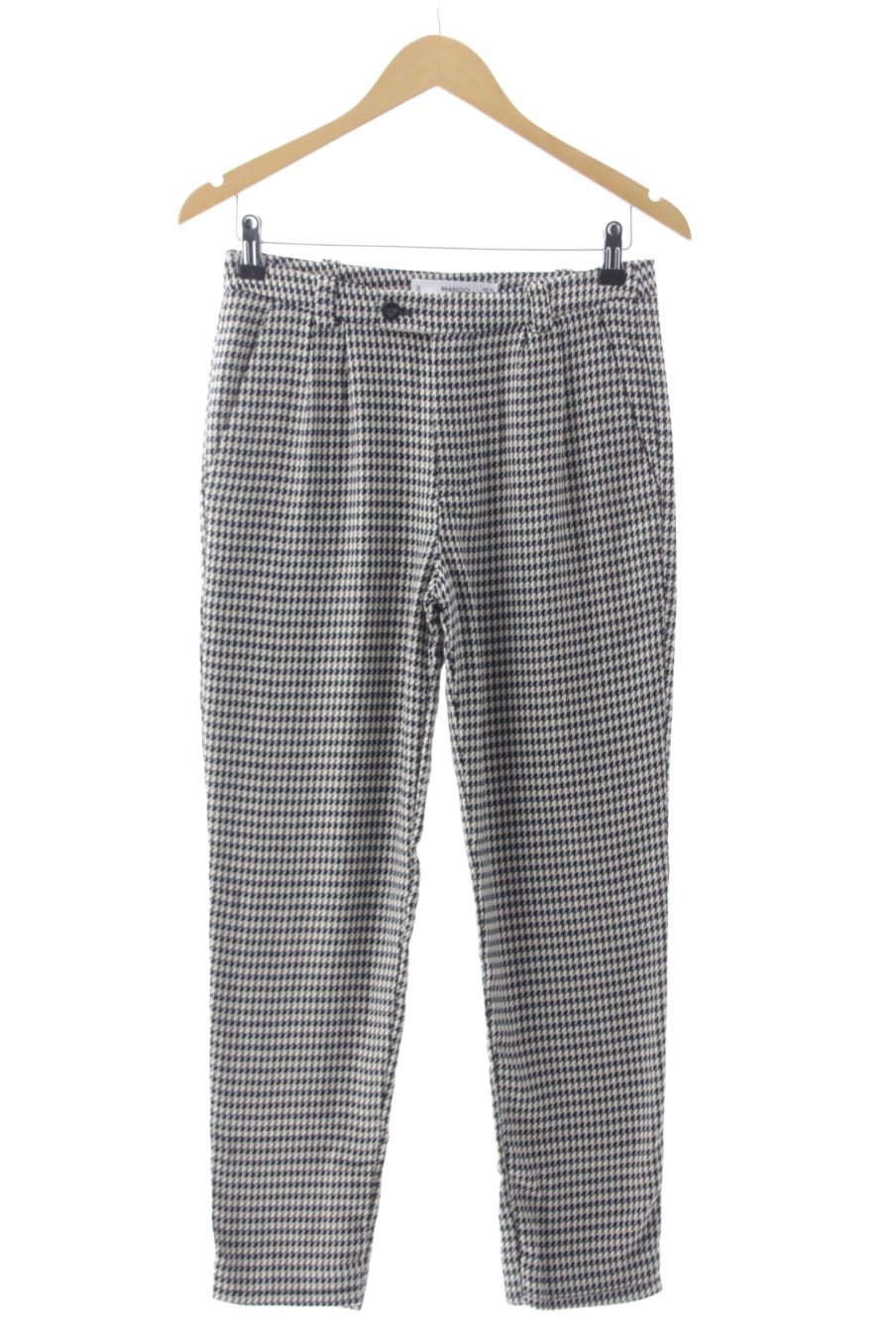 Pantalon Mango de la taille 36, de couleur carreaux