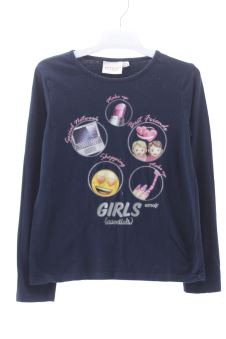 T-shirt manches longues 8 ans EMOJI