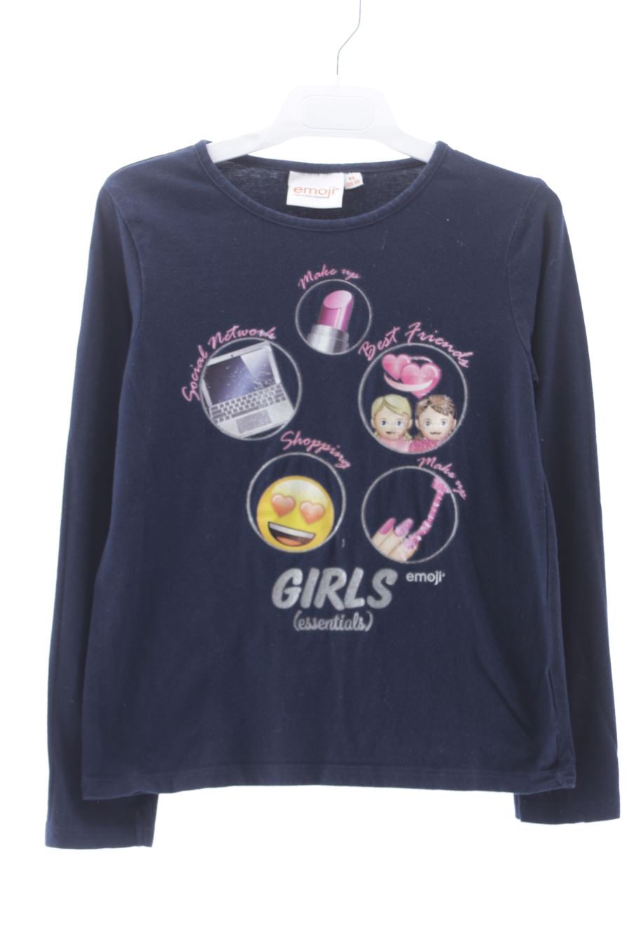 Camiseta de manga larga de EMOJI de la talla 8 años de segunda mano