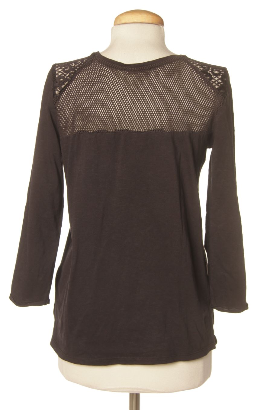 Langärmeliges T-Shirt von Esprit Größe XS, Farbe Marineblau, für