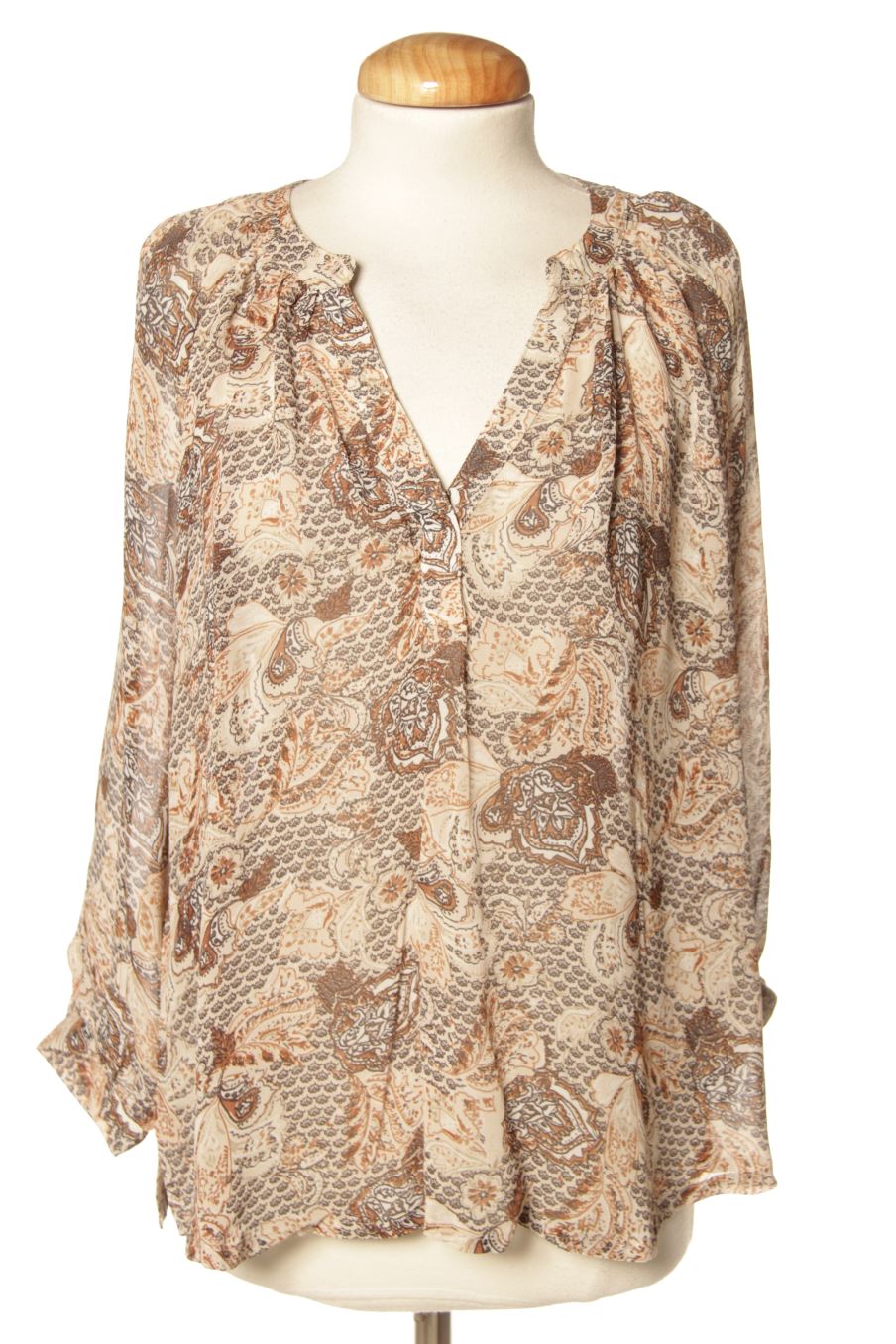 Blusa de manga larga de Part two de la talla 34, de color animal print