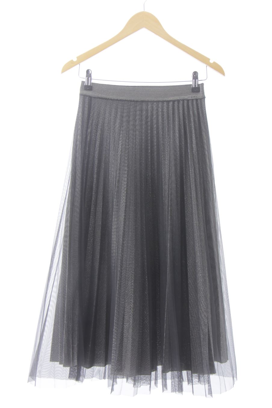 Falda de H&M de la talla XS, de color negro