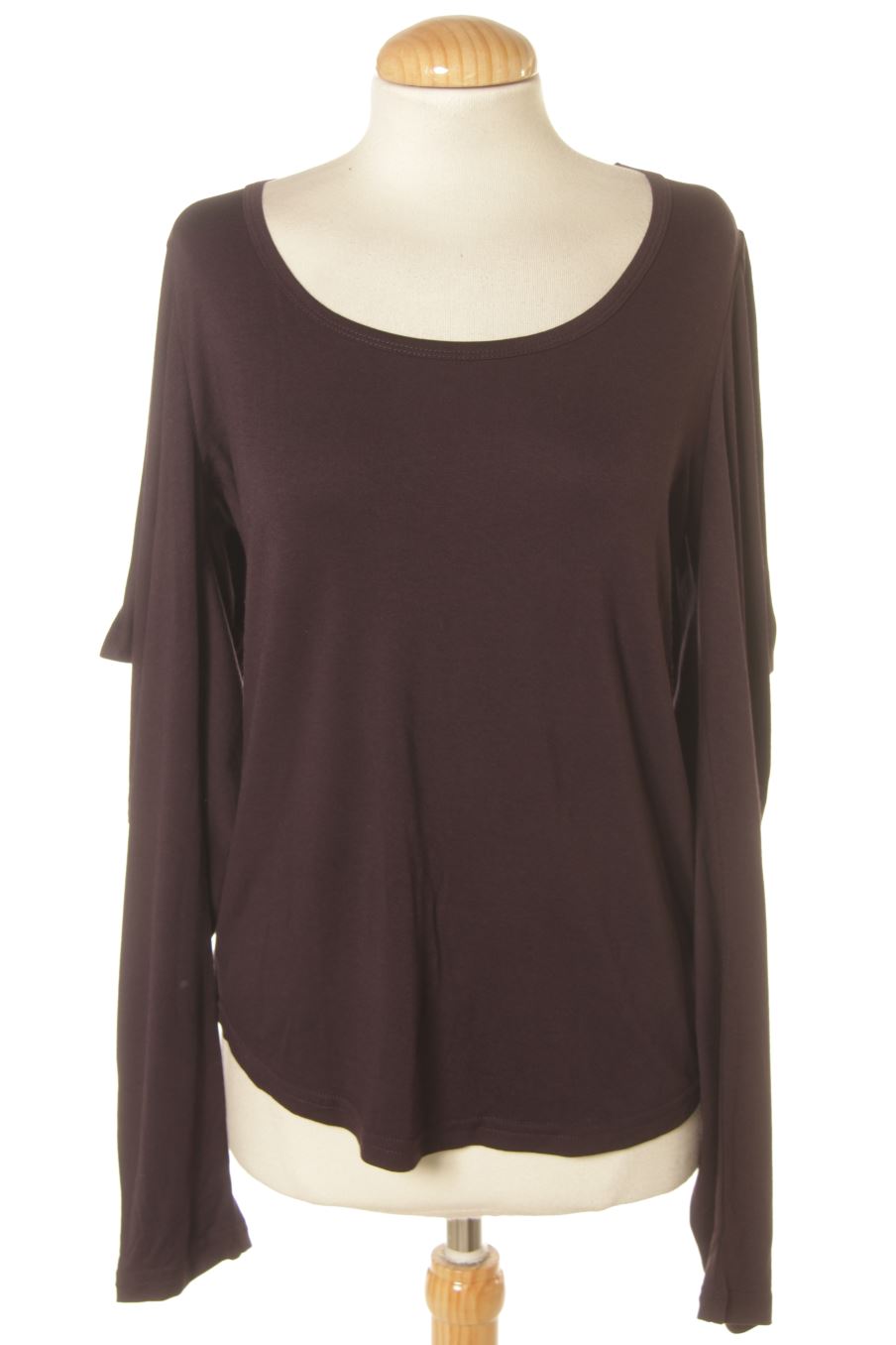 Blouse à manches longues ROSSINI de la taille M, de couleur pourpre