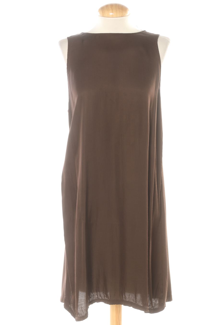 Robe casual Made in italy de la taille L, de couleur marron