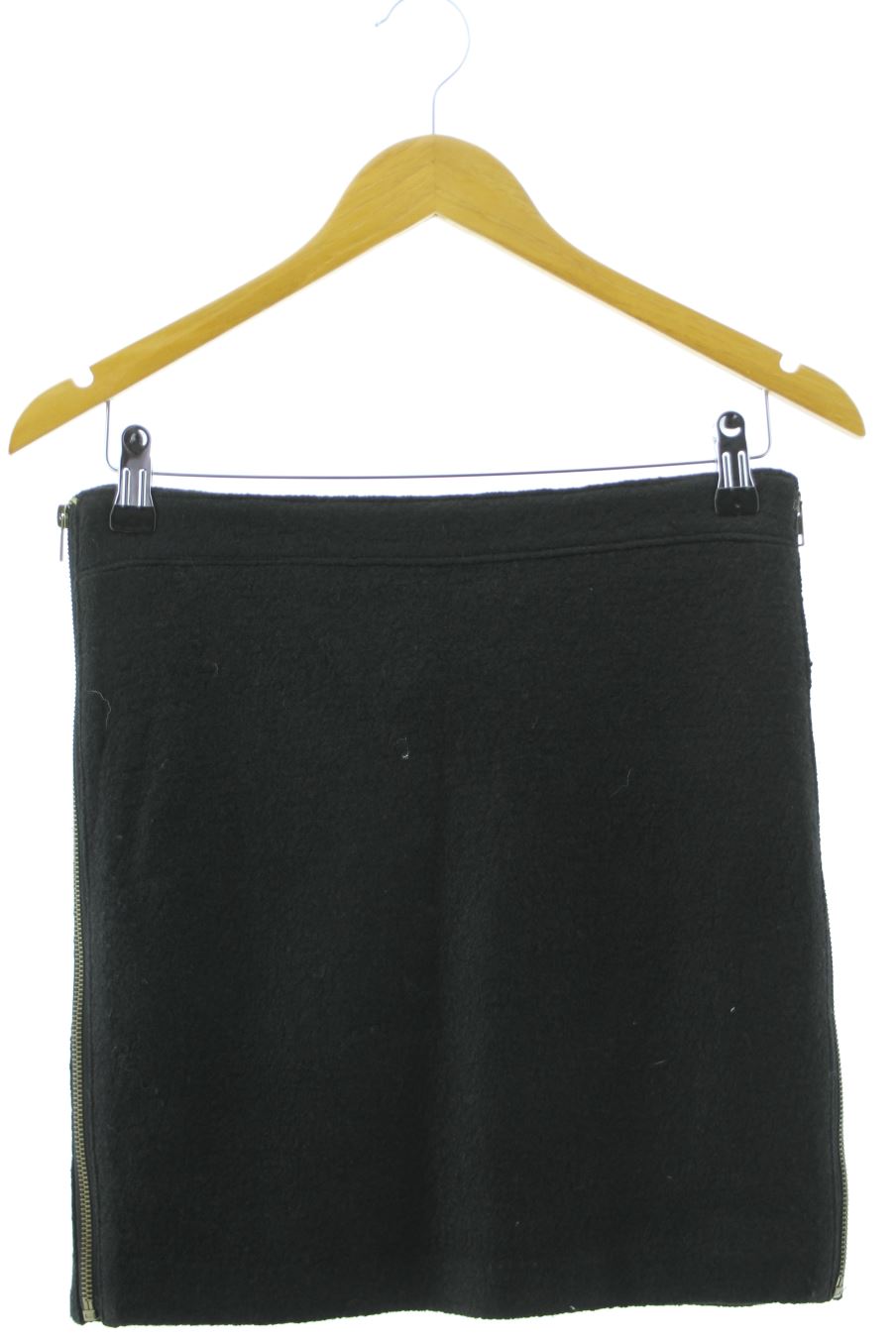Aufwändiger Rock von Mango Größe S, Farbe Schwarz, für