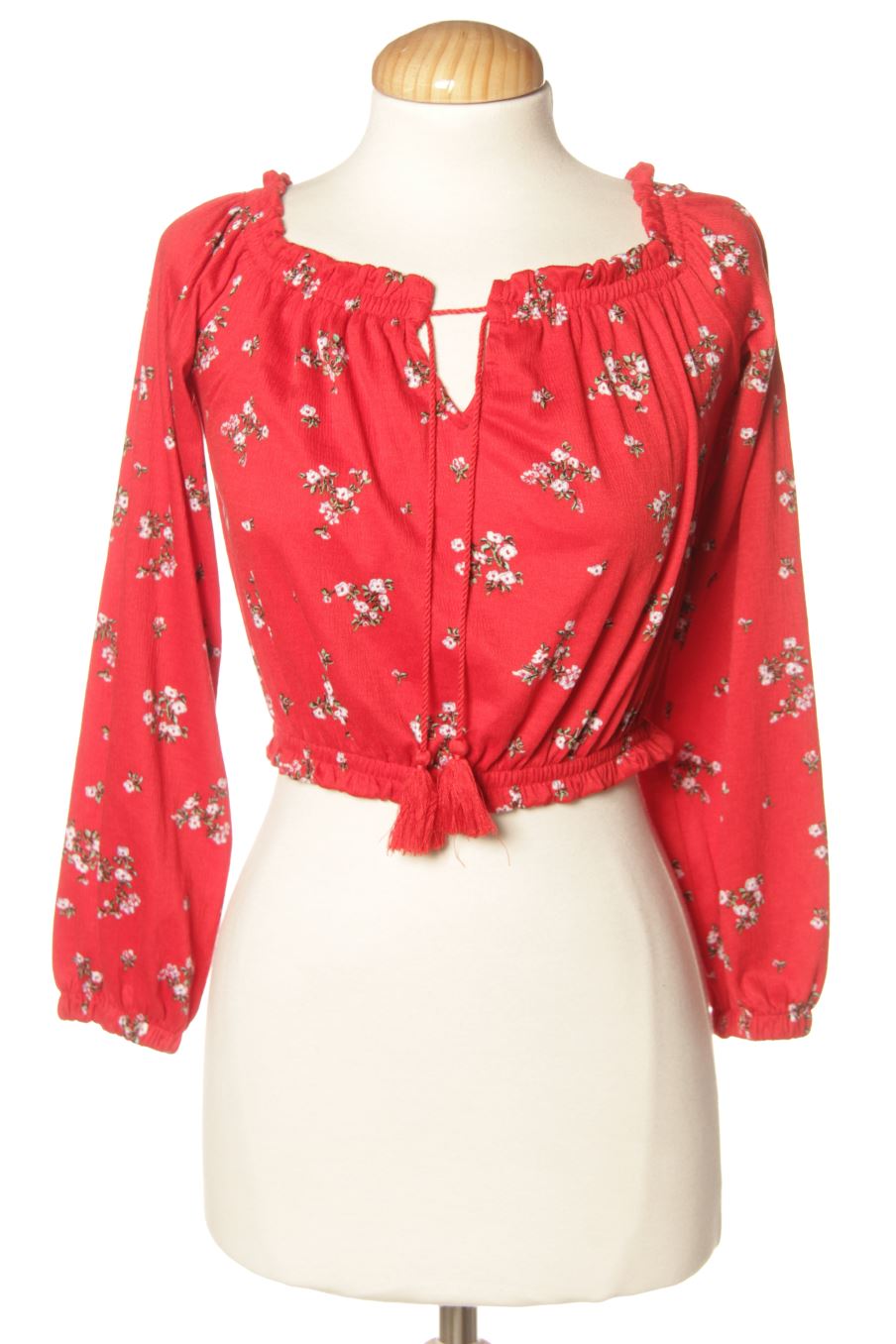 Blouse à manches longues H&M de la taille XS, de couleur imprimés