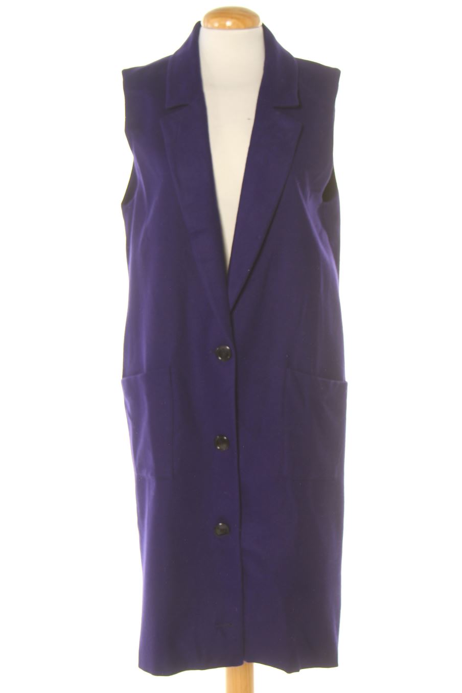 Veste sans manches Margaux Lonnberg de la taille 36, de couleur bleu marine
