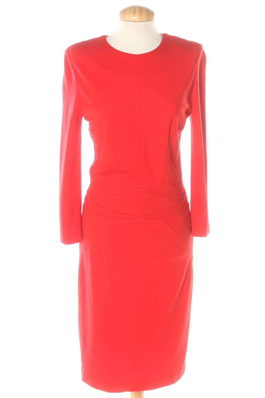 Vestido casual de Mango de la talla M, de color rojo