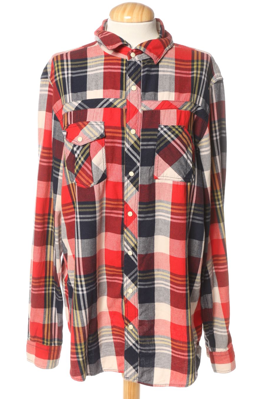 Chemise Pull & Bear de la taille L, de couleur carreaux