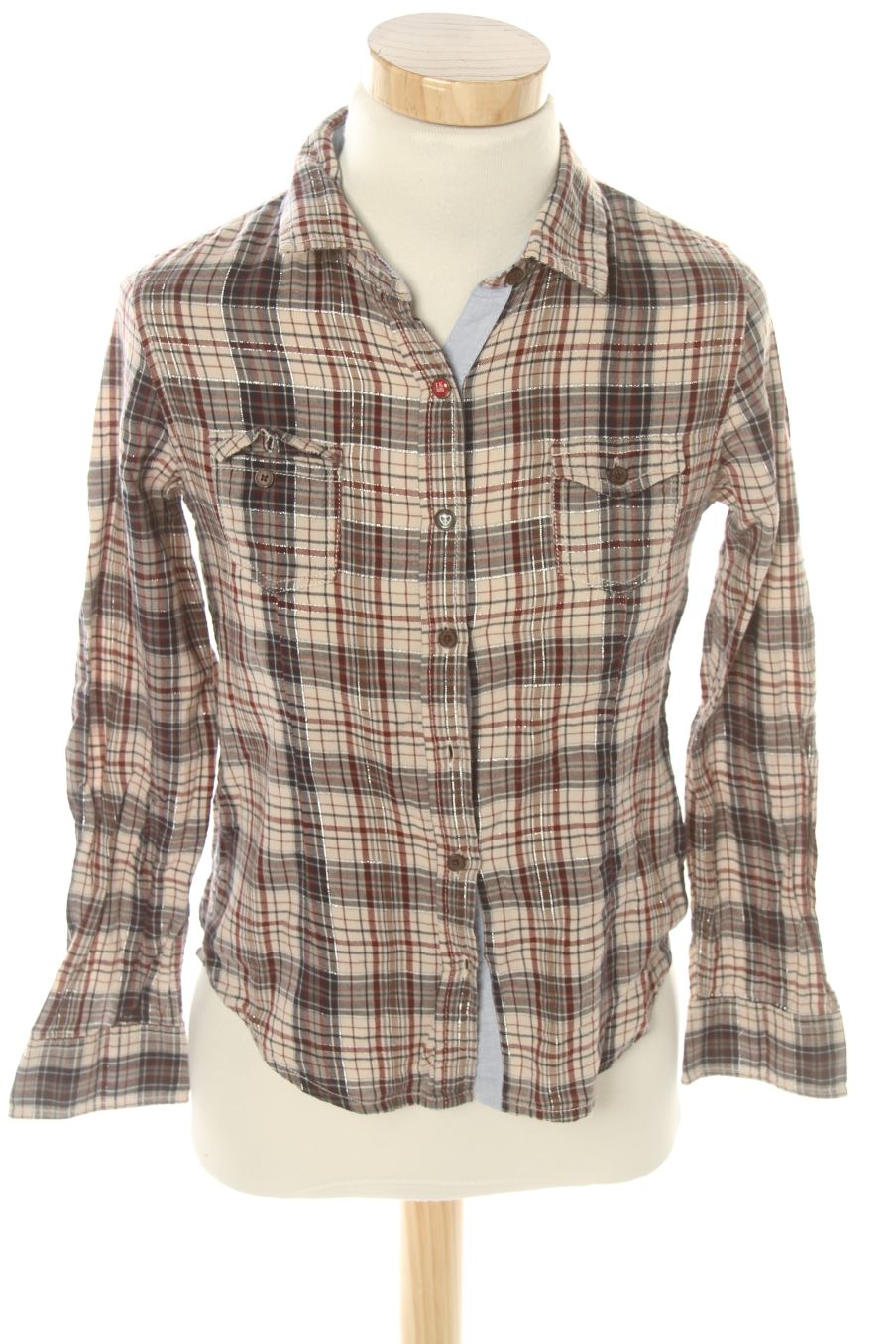 Chemise Ikks de la taille XS, de couleur carreaux