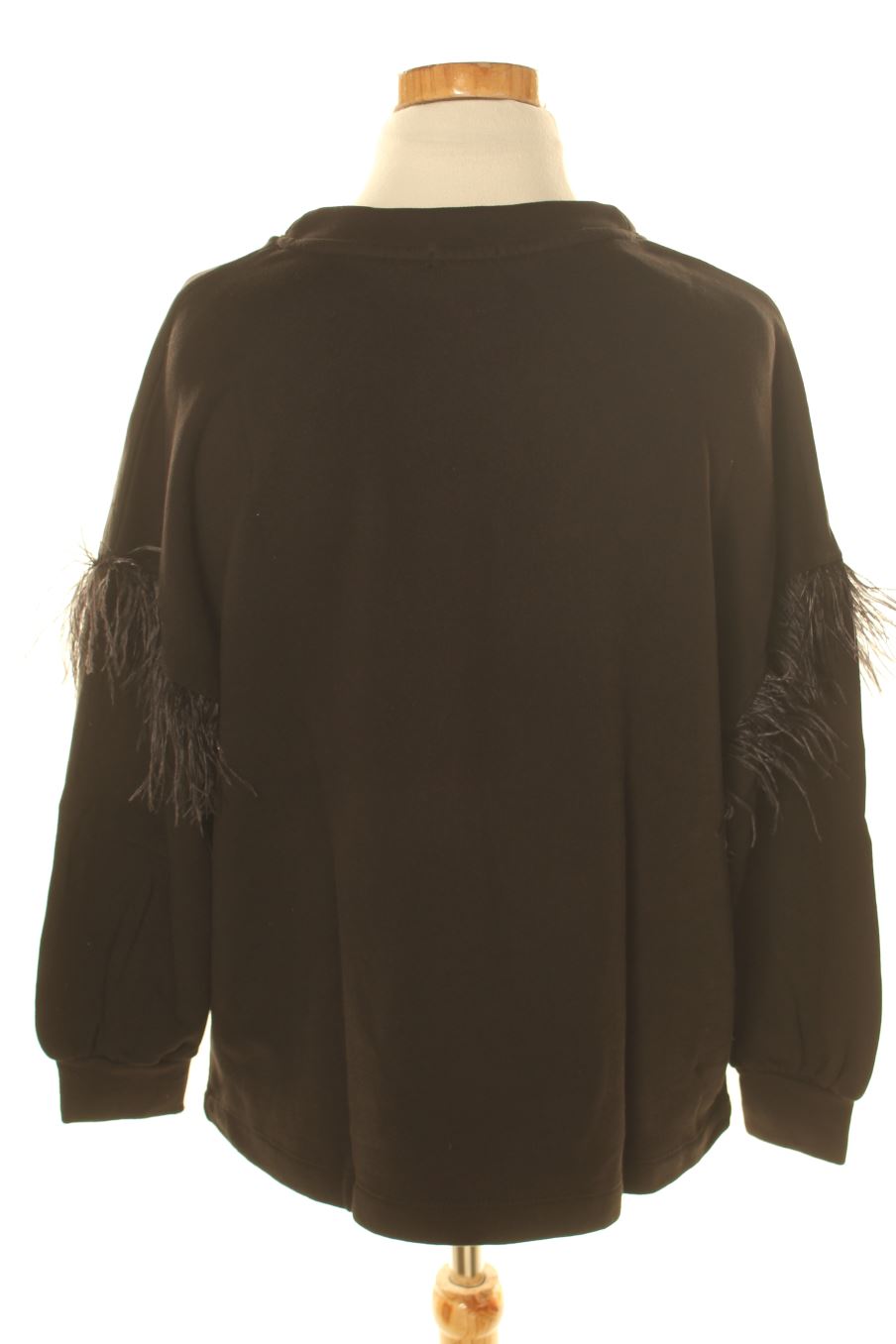 Sudadera de Stradivarius de la talla S, de color negro