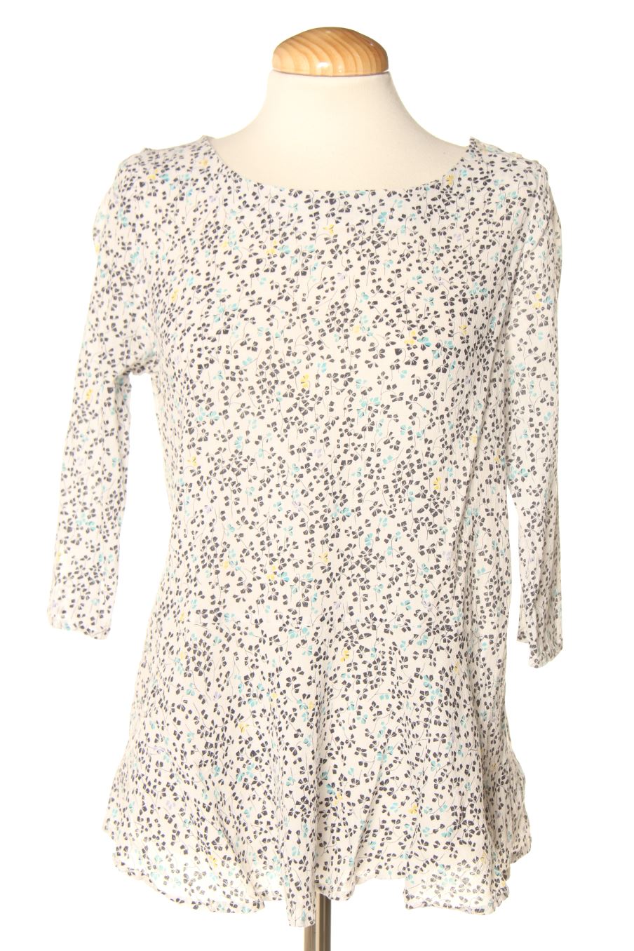 Blouse à manches longues Promod de la taille S, de couleur bleu