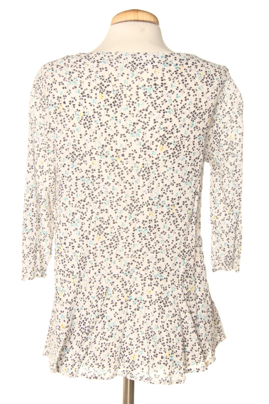 Blouse à manches longues Promod de la taille S, de couleur bleu