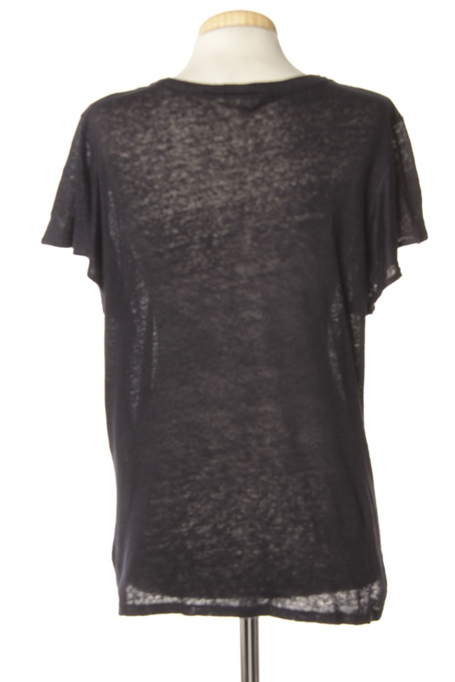 T-shirt H&M de la taille M, de couleur bleu marine