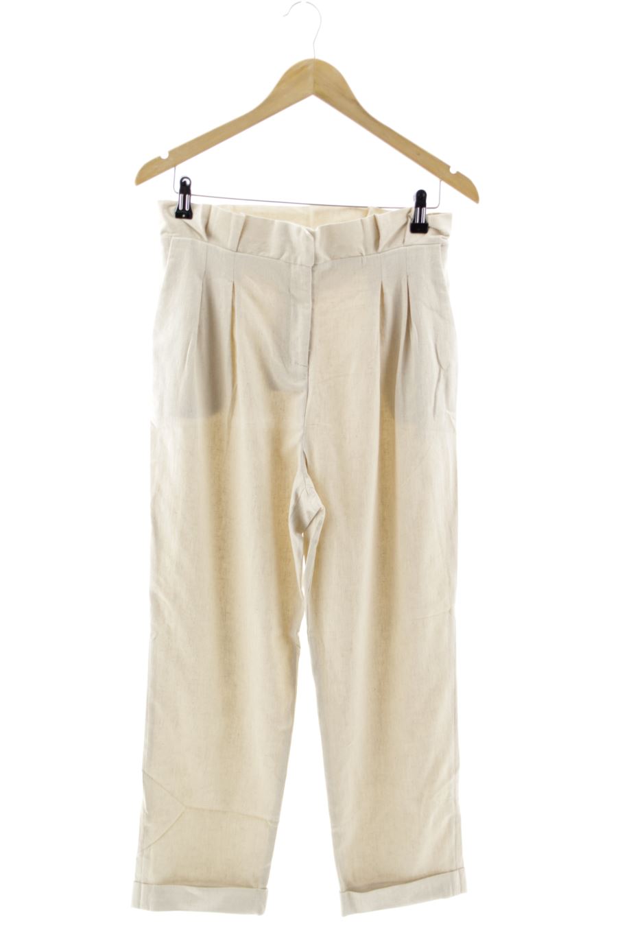 Pantalones de DIVNI Sao Paulo de la talla L, de color beige