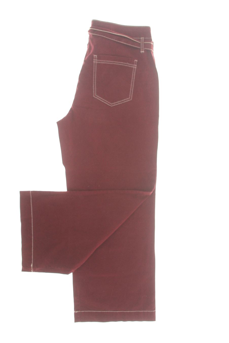 Pantalones de Yessica (C&A) de la talla 42, de color burdeos