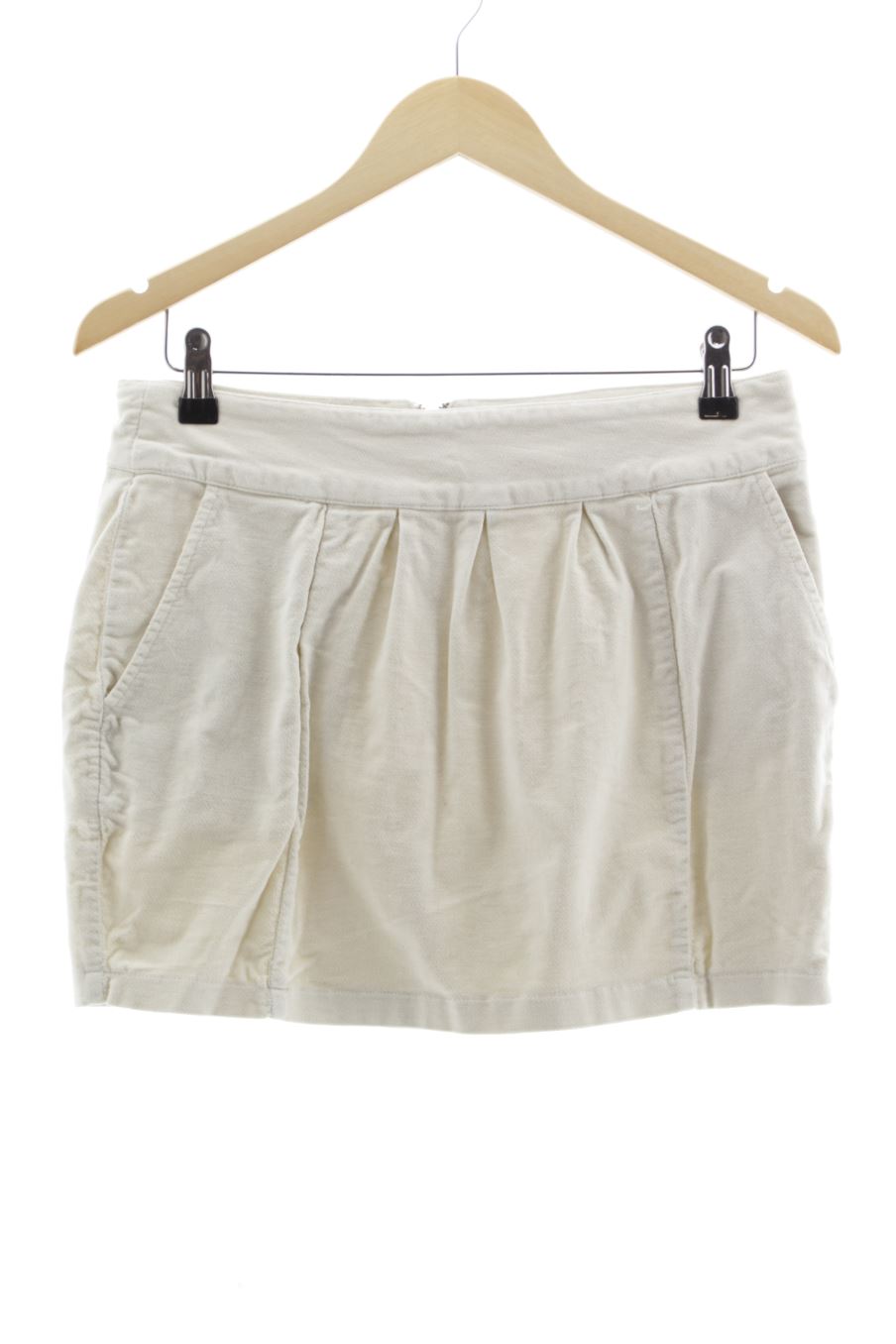 Falda de Stradivarius de la talla 40, de color beige