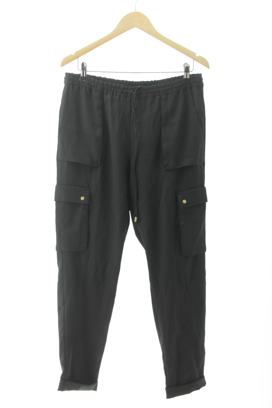 Pantalon Casual H&M de la taille 40, de couleur noir