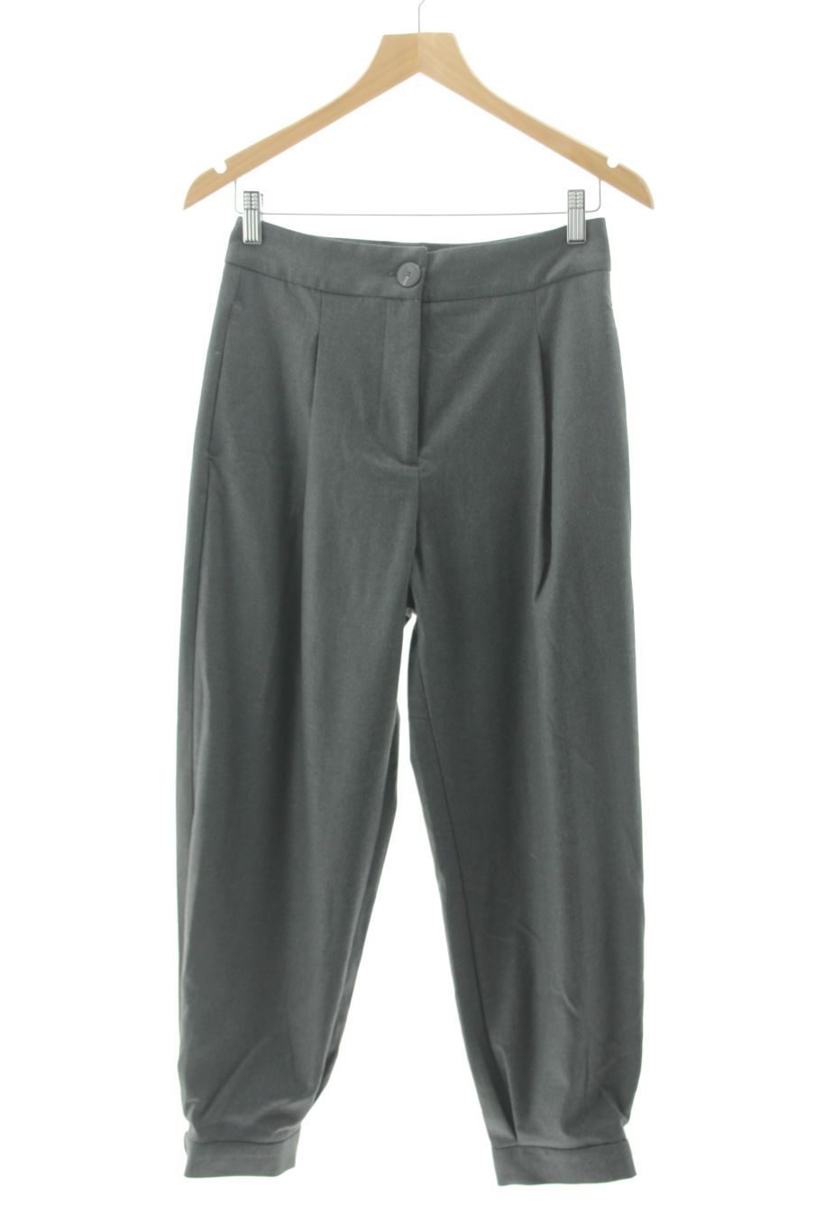 Pantalon Zara de la taille XS, de couleur gris