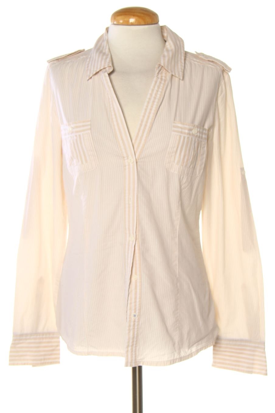 Camisa de Mango de la talla M, de color rayas