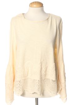 Blusa de manga larga M Mango, foto 1 de 2