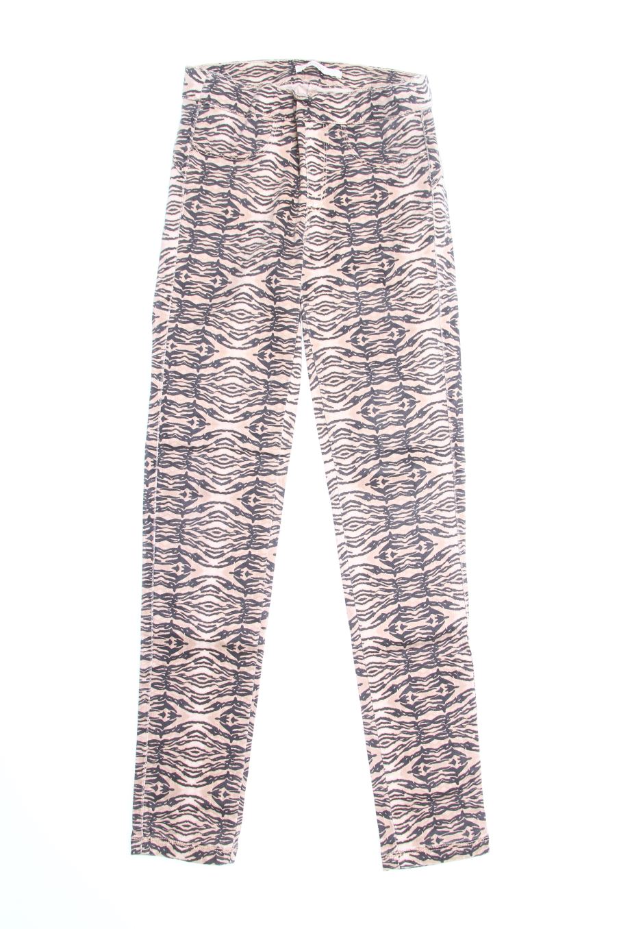 Vaqueros de Stradivarius de la talla 34, de color animal print de ropa vaquera