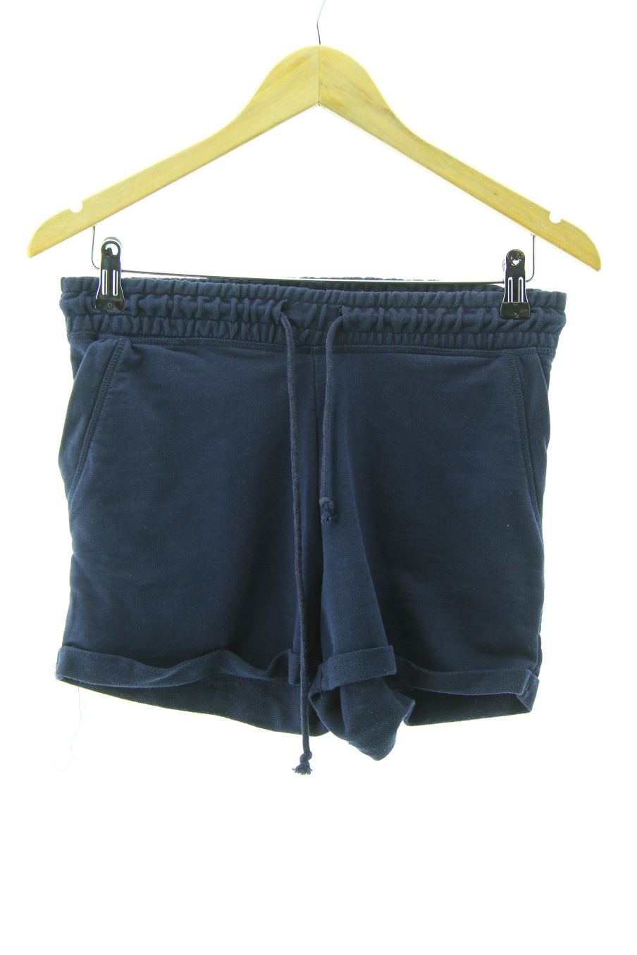 Pantalones cortos de deporte de Stradivarius de la talla XS, de color azul marino