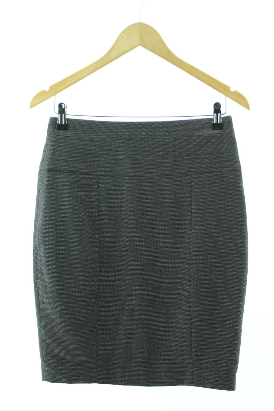 Jupe La City de la taille 36, de couleur gris
