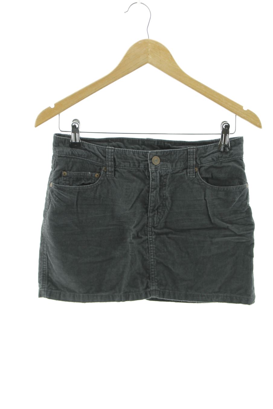 Falda de H&M de la talla 36, de color gris