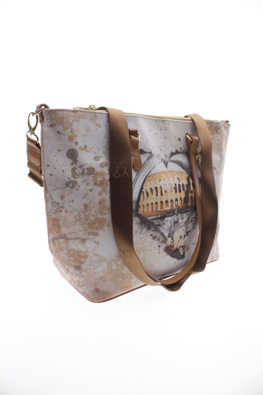 Bolso de Hombro Beige de Y Not?