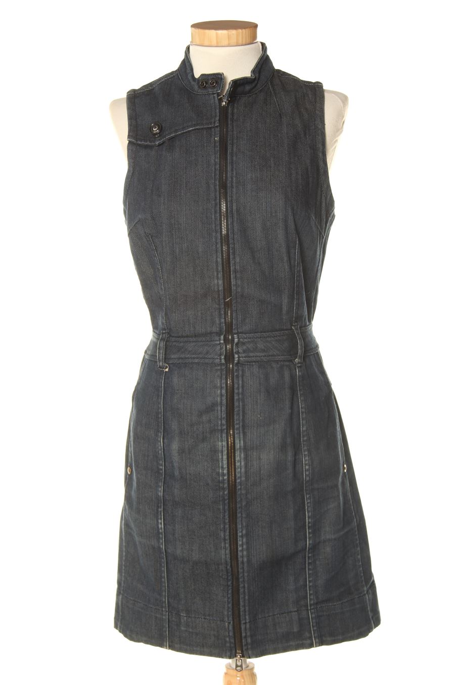 Robe casual G-Star de la taille S, de couleur bleu de denim