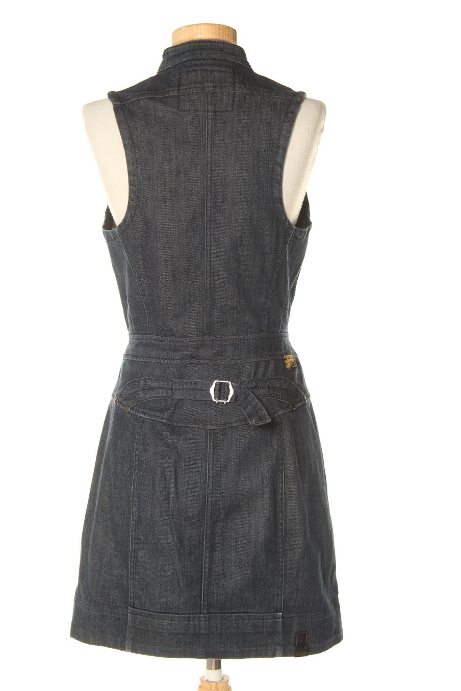 Robe casual G-Star de la taille S, de couleur bleu de denim