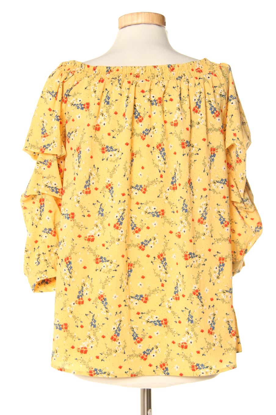 Blouse à manches longues Milano de la taille M, de couleur fleurs