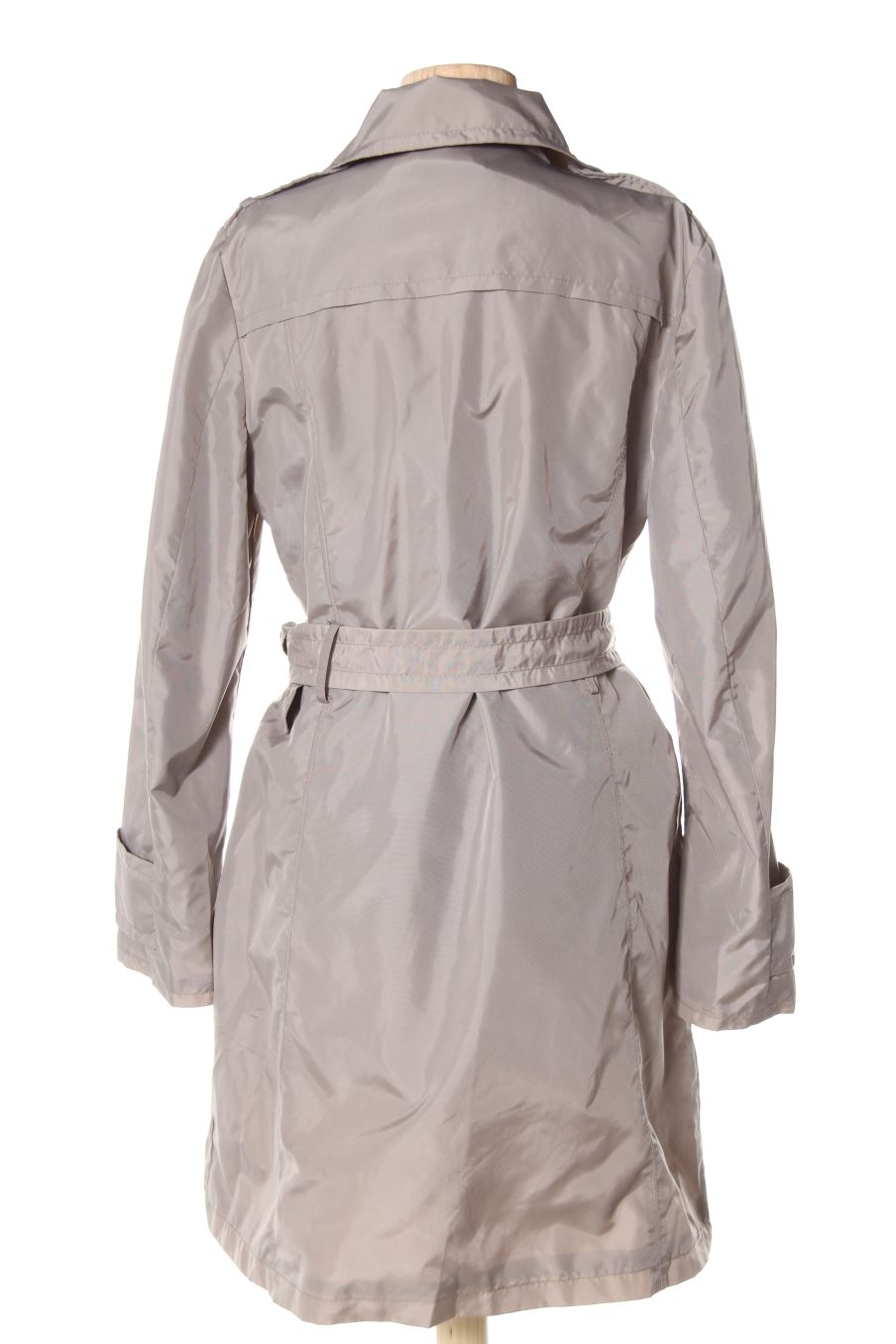 Gabardina de Mng de la talla L, de color gris