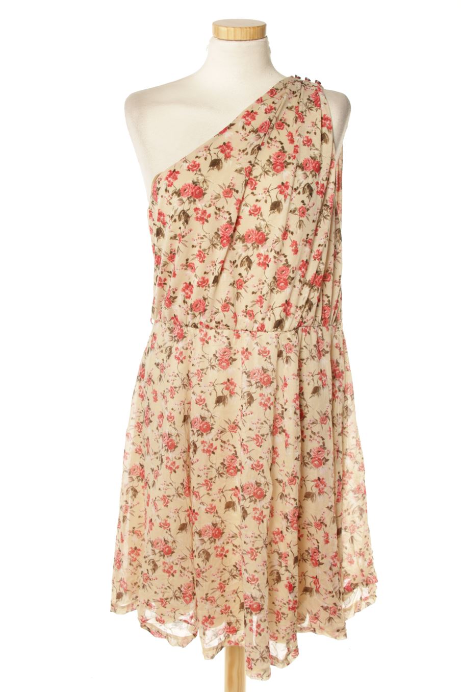 Vestido casual de Mango de la talla XXS, de color flores