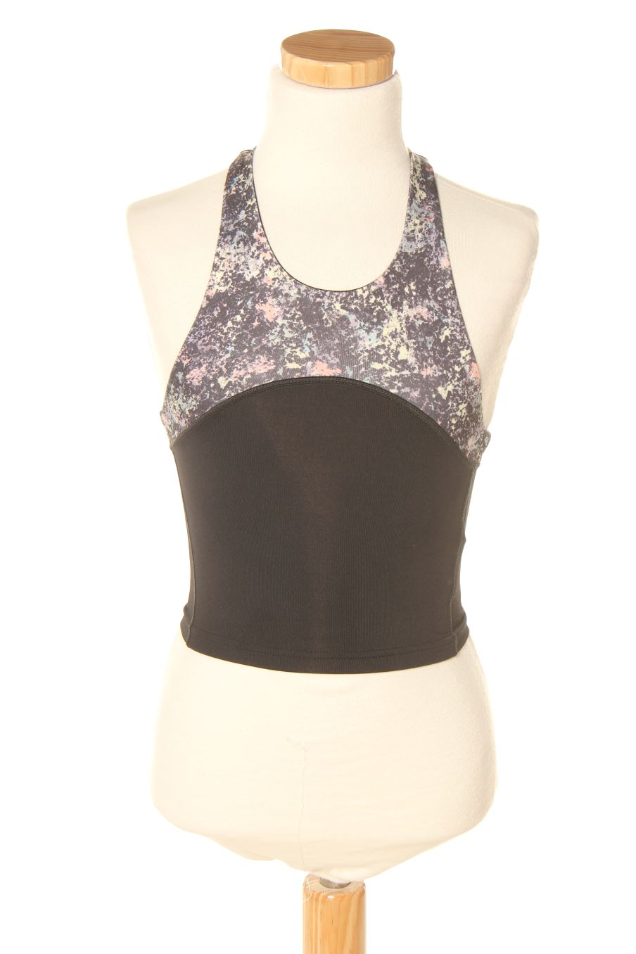 Sporttop von Bershka Größe XS, Farbe Aufdruck, für
