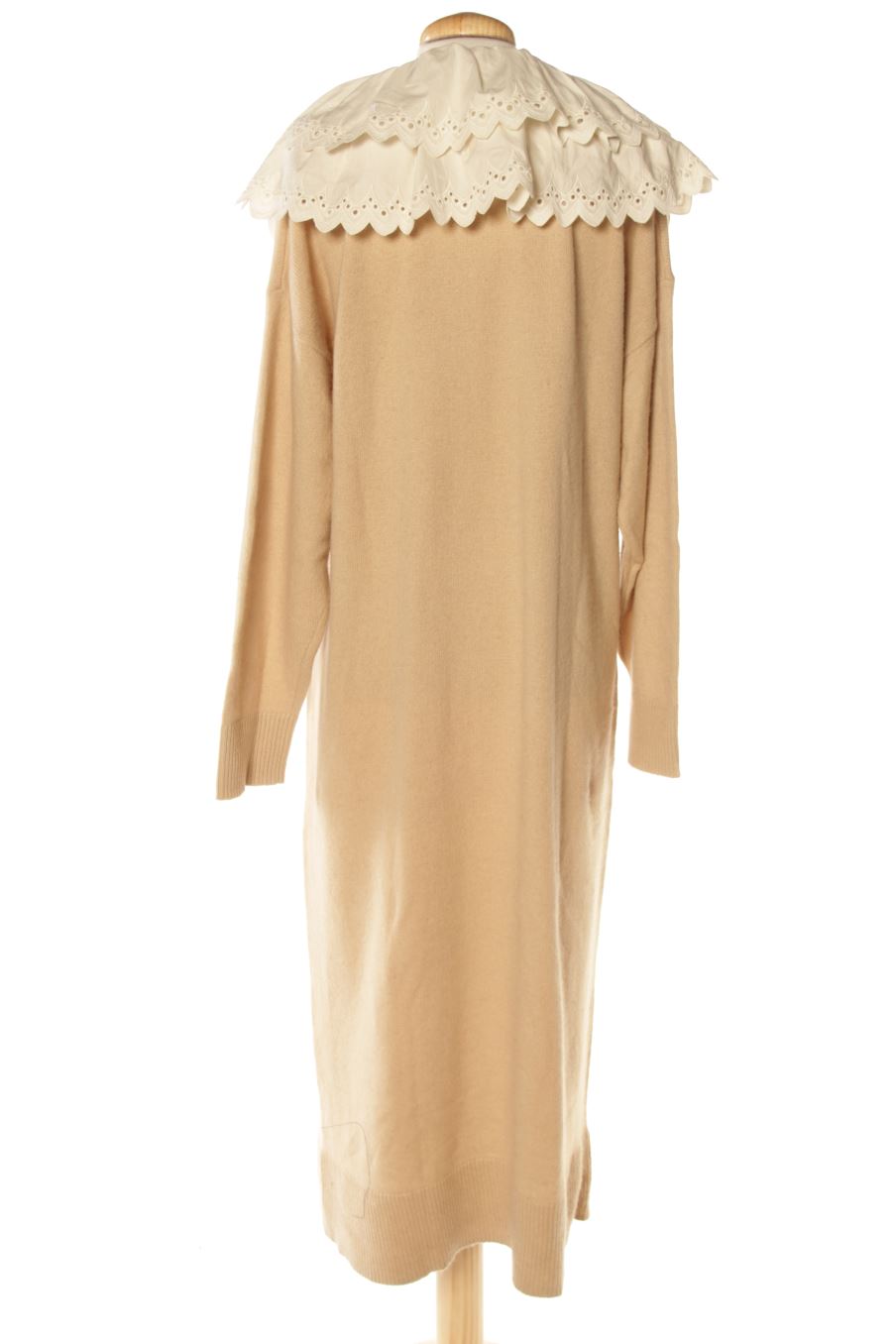 Robe casual Zara de la taille L, de couleur beige
