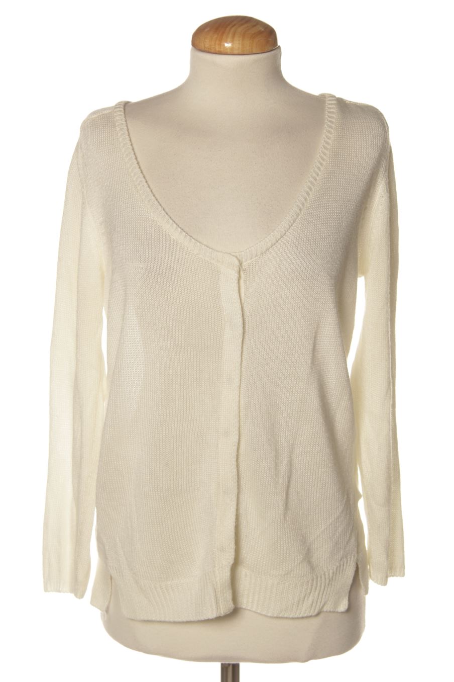 Jersey de Zara de la talla M, de color blanco