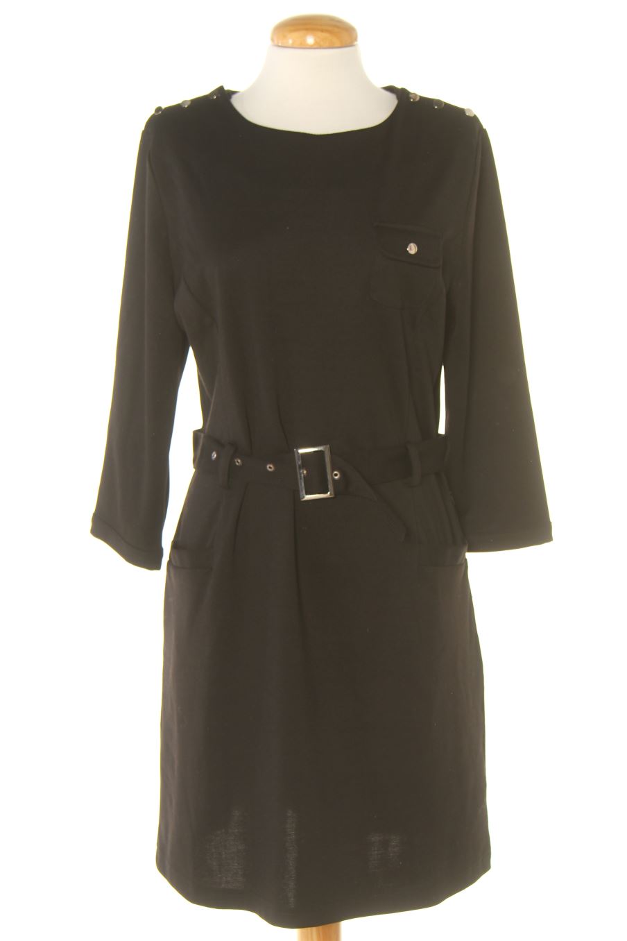 Robe casual La morena de la taille 40, de couleur noir
